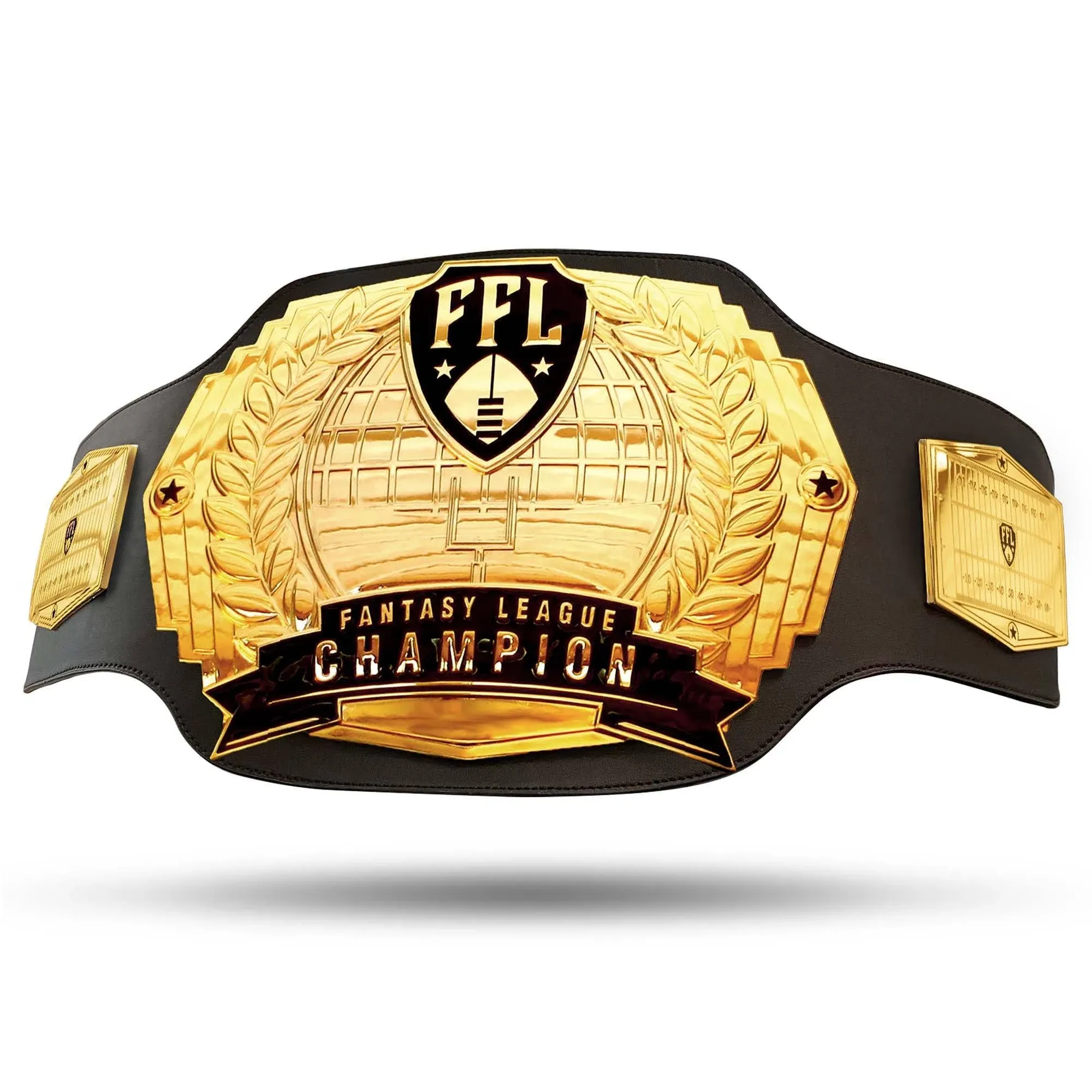 Fantasy Football Championship Belt - 6lb Title Belts - No Engravings - TrophySmack