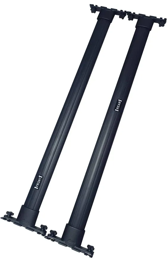 Roof Rack Cross Bars for 2010-2024 Toyota 4Runner Cross Rails Luggage Carrier Cargo Bar Black