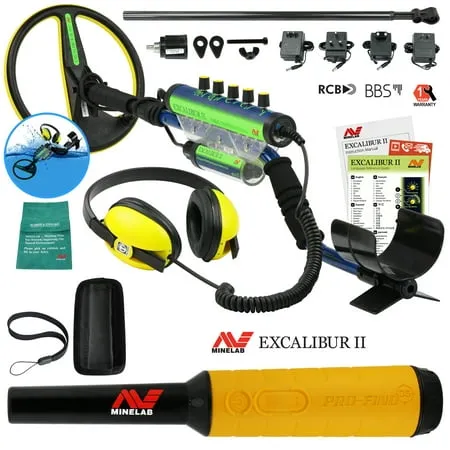 Minelab Excalibur II 1000 Waterproof Detector