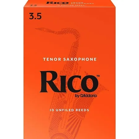 Rico by D Addario Tenor Sax Reeds Strength 3.5 10-pack