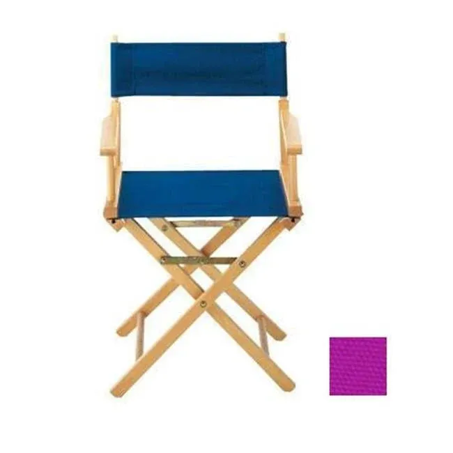 Casual Home Director Chair Canvas, 18.5&#034;W x 16&#034;D, Purple