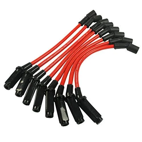 JDMSPEED New 10.5MM Performance Spark Plug Wires Set Replacement For Chevy GMC LS1 Vortec 4.8L 5.3L 6.0L 1999-2006