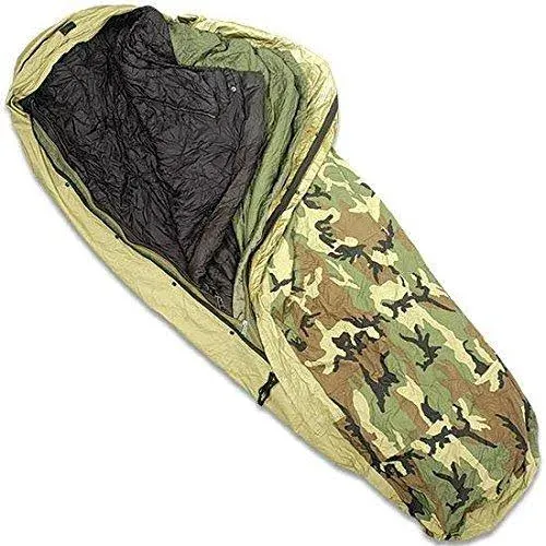 Military Modular Sleep System 4 Piece with Goretex Bivy Cover and Carry Sack