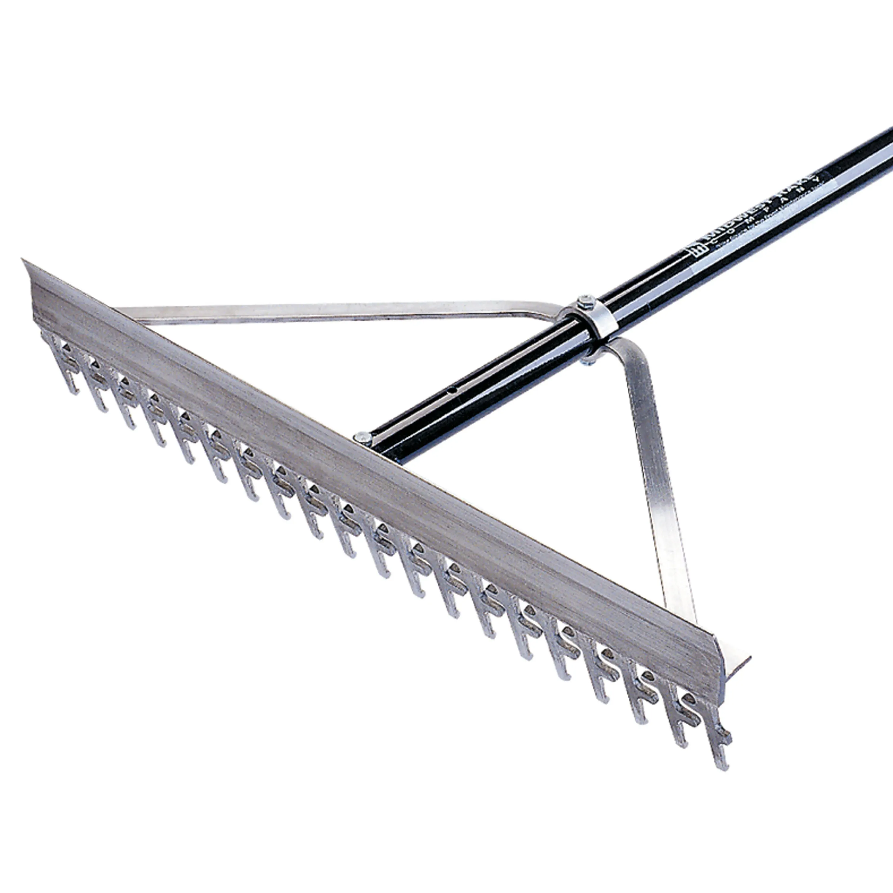 Screening Rake, 36", 66" Blue Handle