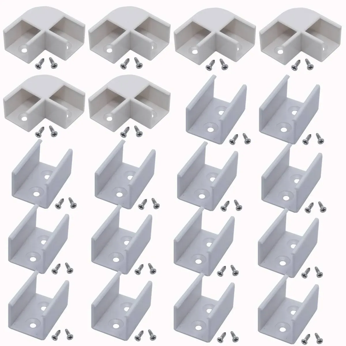 Litever 90 Degree Corner Connectors for Deep Square Aluminum LED Channel (ASIN: B01IY1L2B2) Corner Connection/Joint LL-007-90A