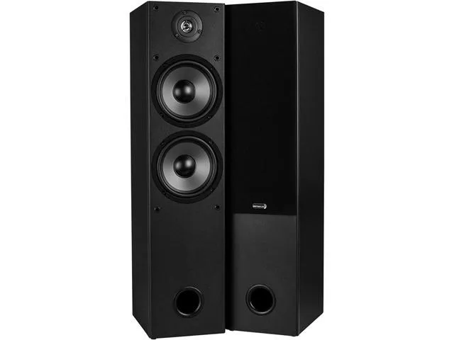 Dayton Audio T652 Dual 6-1/2" 2-Way Tower Speaker Pair