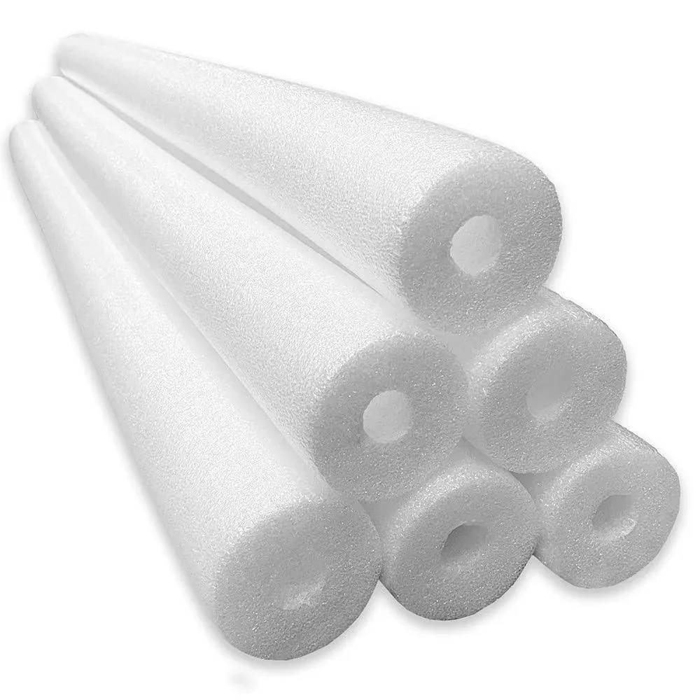 Oodles of Noodles 6 Pack Jumbo Swimming Pool Noodle Foam Multi-Purpose