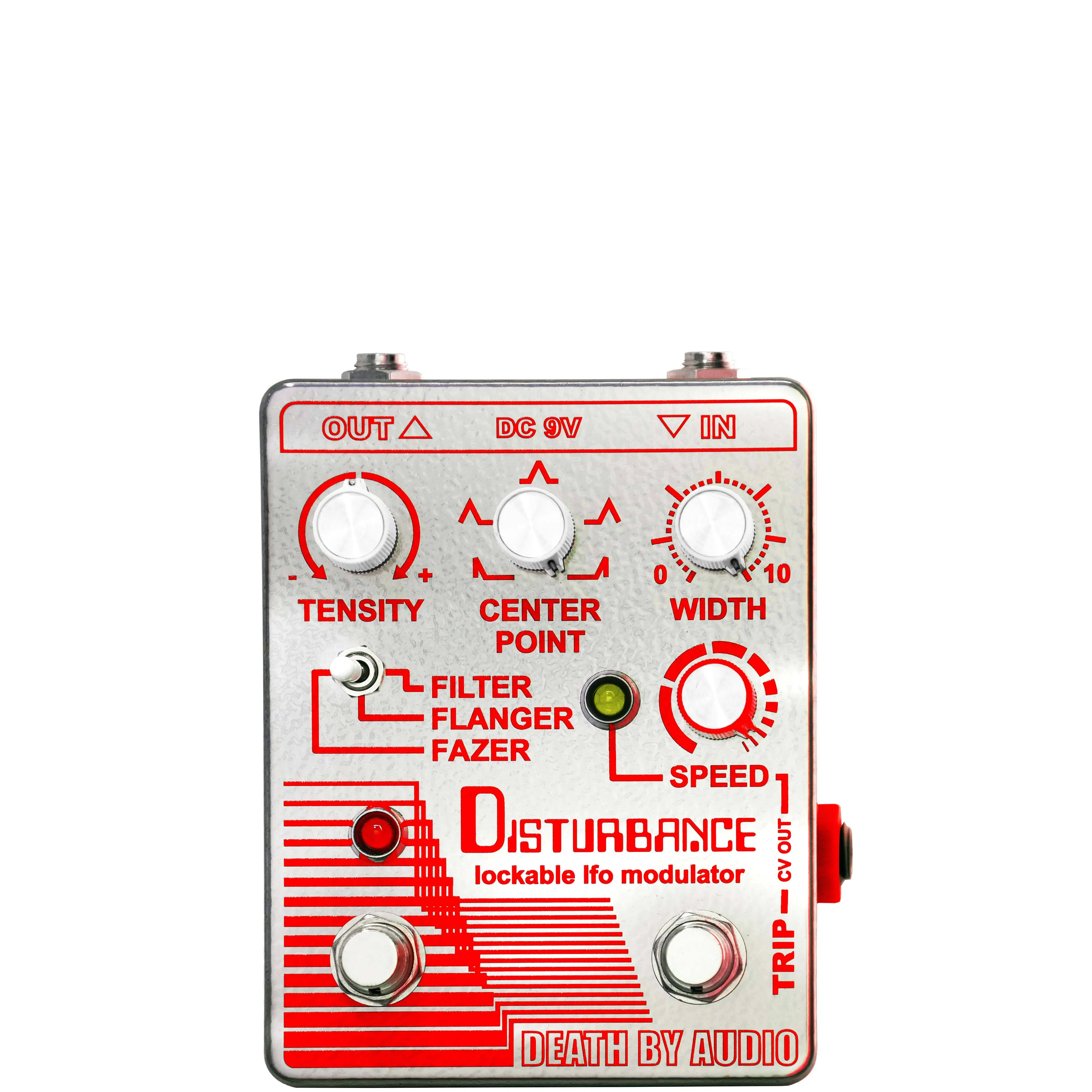 Death by Audio - Disturbance - Filter/Flanger/Fazer Pedal