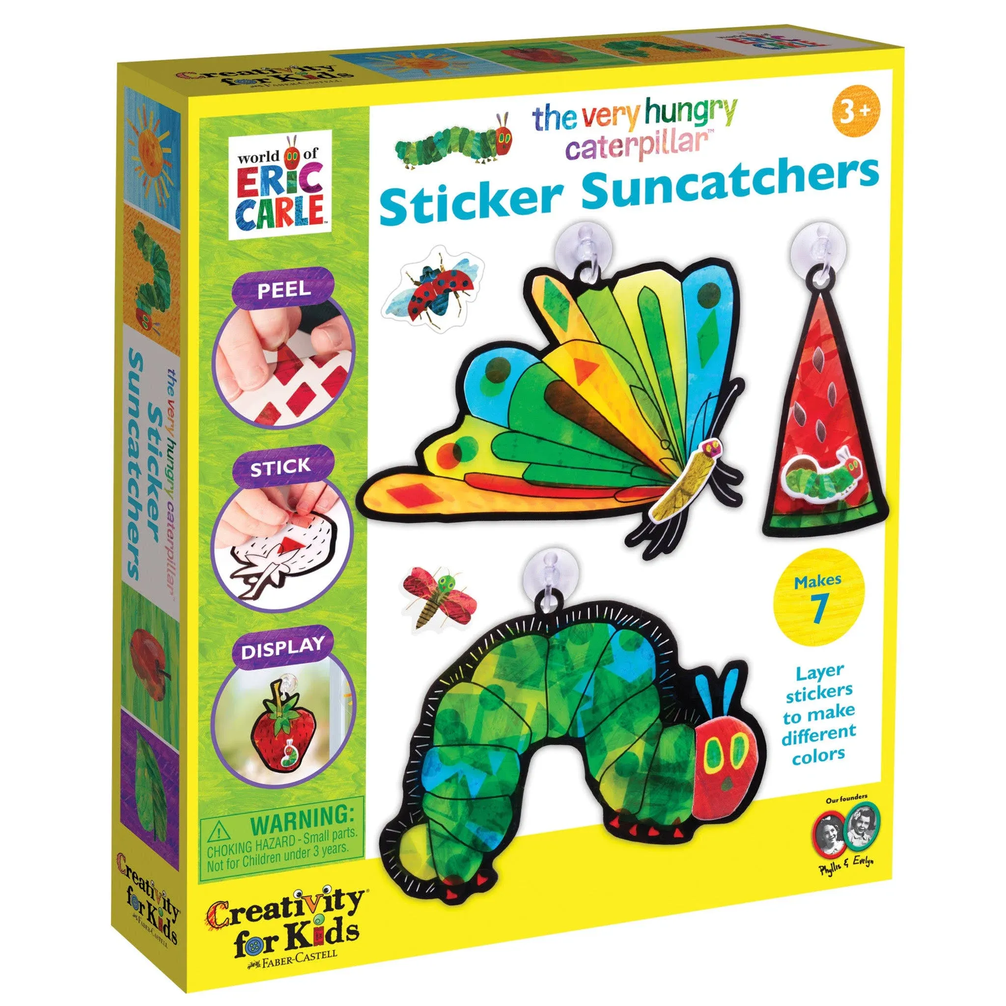 Creativity for Kids® The Very Hungry Caterpillar Sticker Suncatchers