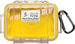 Pelican 1010 Micro Case (Yellow/Clear)