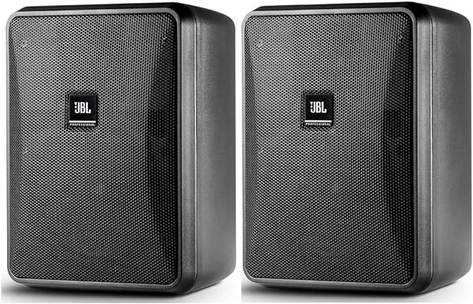 (4) JBL Control 25-1-WH 5.25&#034; 30w 70v Commercial Restaurant/Bar Wall Speakers