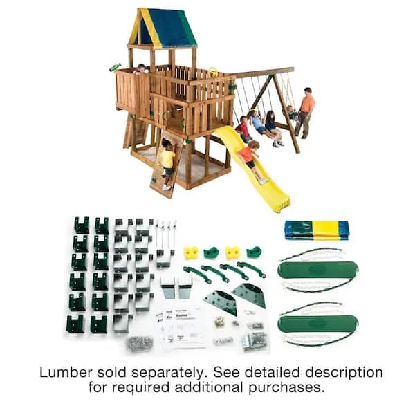 Swing-N-Slide Playsets Hardware DIY Kodiak Playset w/ Swing Set Accessories Kit