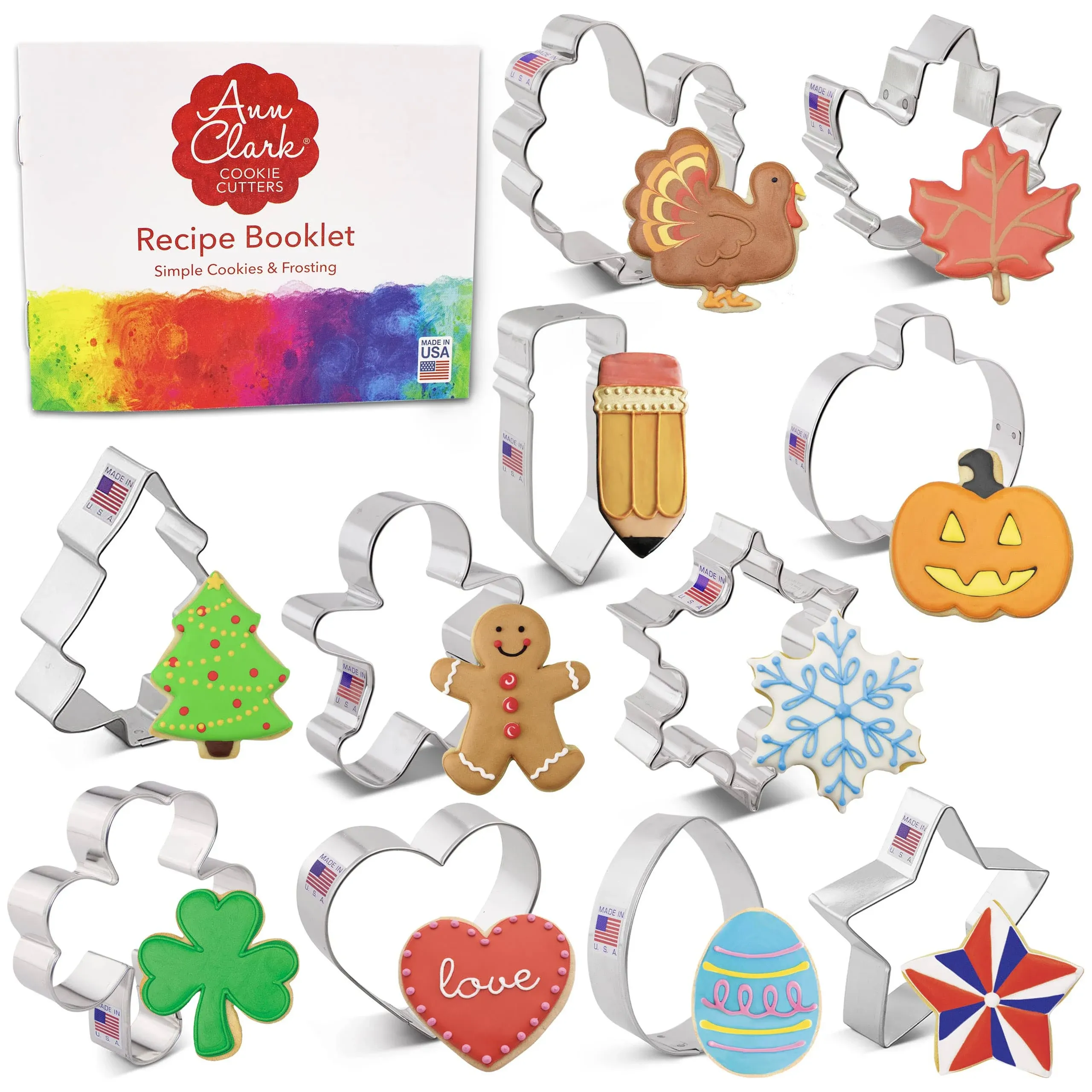 Cookie Cutters for Every Season Set - 11 Piece - Ann Clark - US