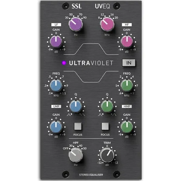 Solid State Logic UltraViolet EQ 500 Series Stereo 4-Band Equalizer Module