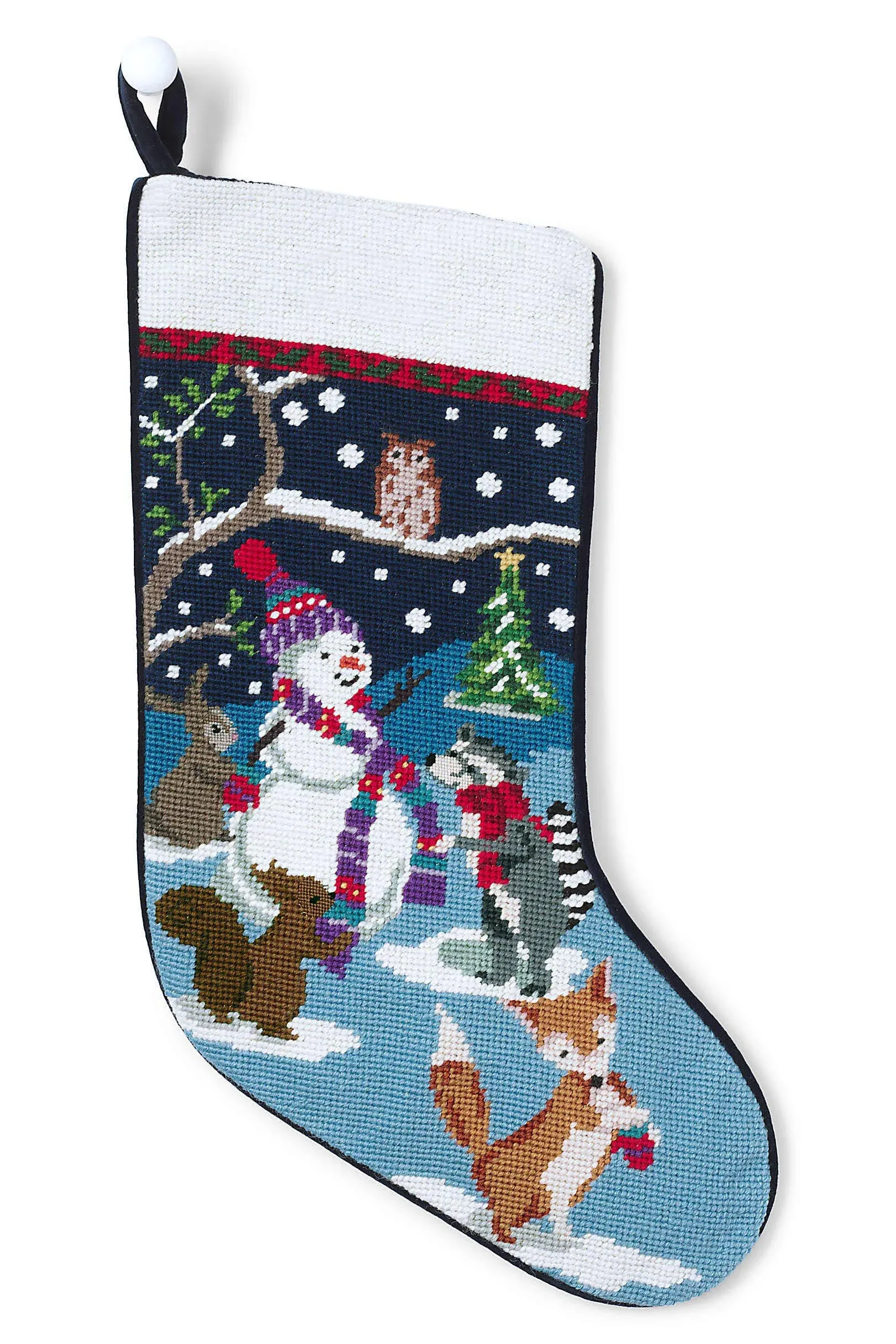 Needlepoint Personalized Christmas Stocking