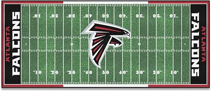 FANMATS 7342 NFL - Atlanta Falcons Field Runner Rug - 30in. x 72in.