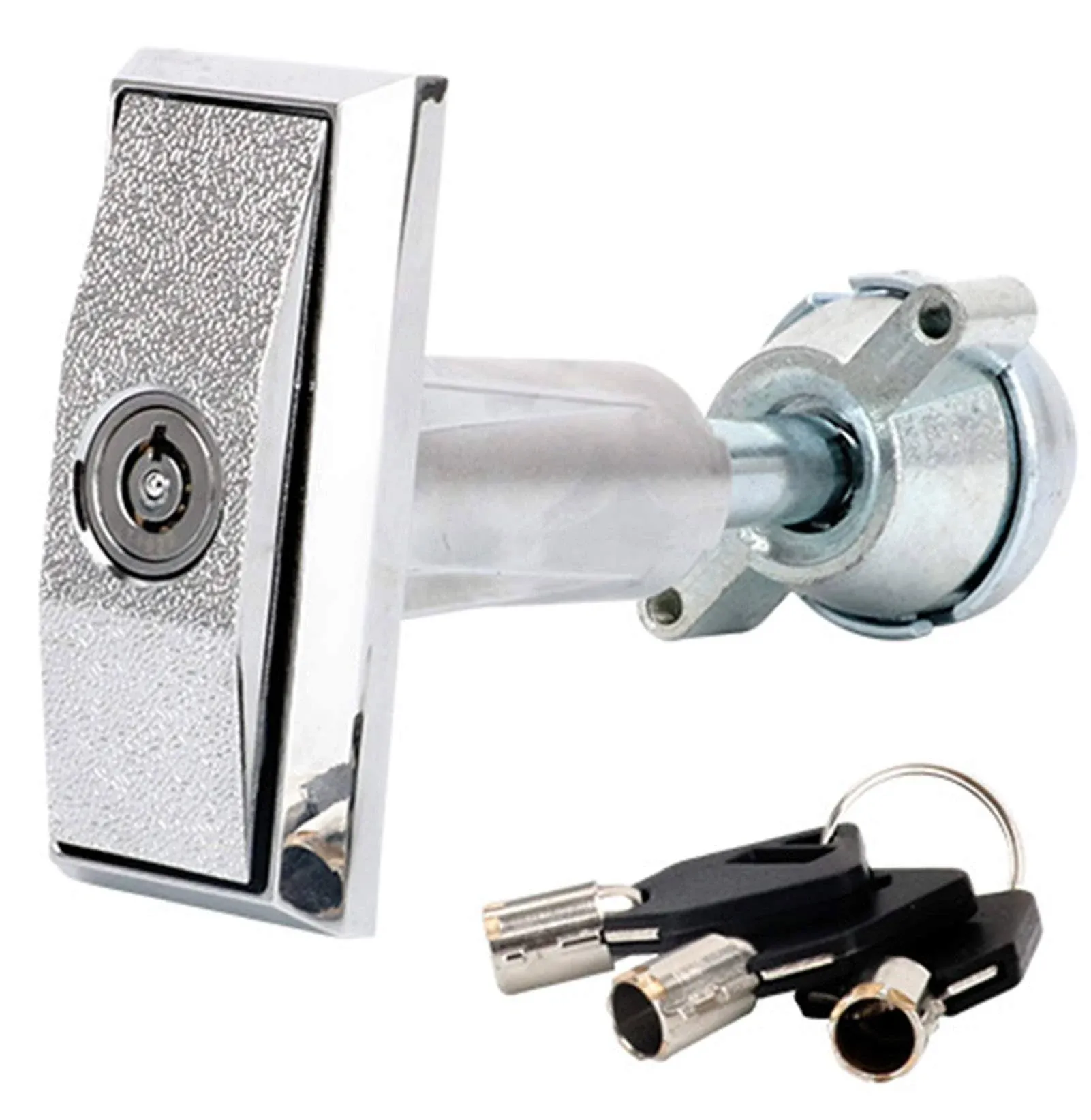 Universal Replacement T-Handle Vending Machine Lock with Keys (Short)