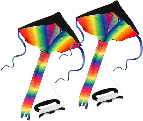 Singare Rainbow Delta Kite 2 Pack