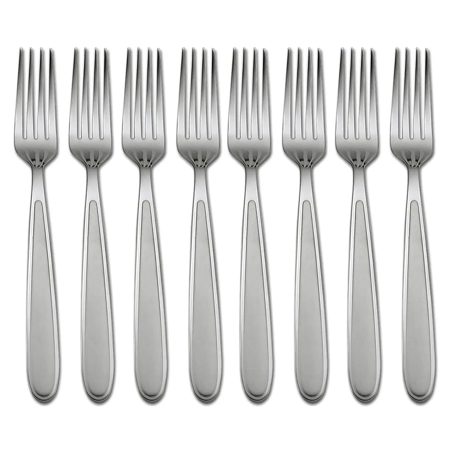 Oneida Jordan Everyday Flatware Dinner Forks (Set of 8)