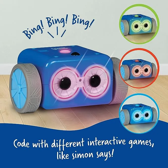 Learning Resources Botley The Coding Robot Multicolor Facemask - Coding Robot Accessories, Botley Not Included