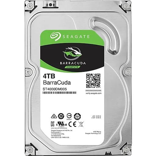 Seagate ST4000LM024 Barracuda 4TB SATA 2.5" Internal Hard Drive