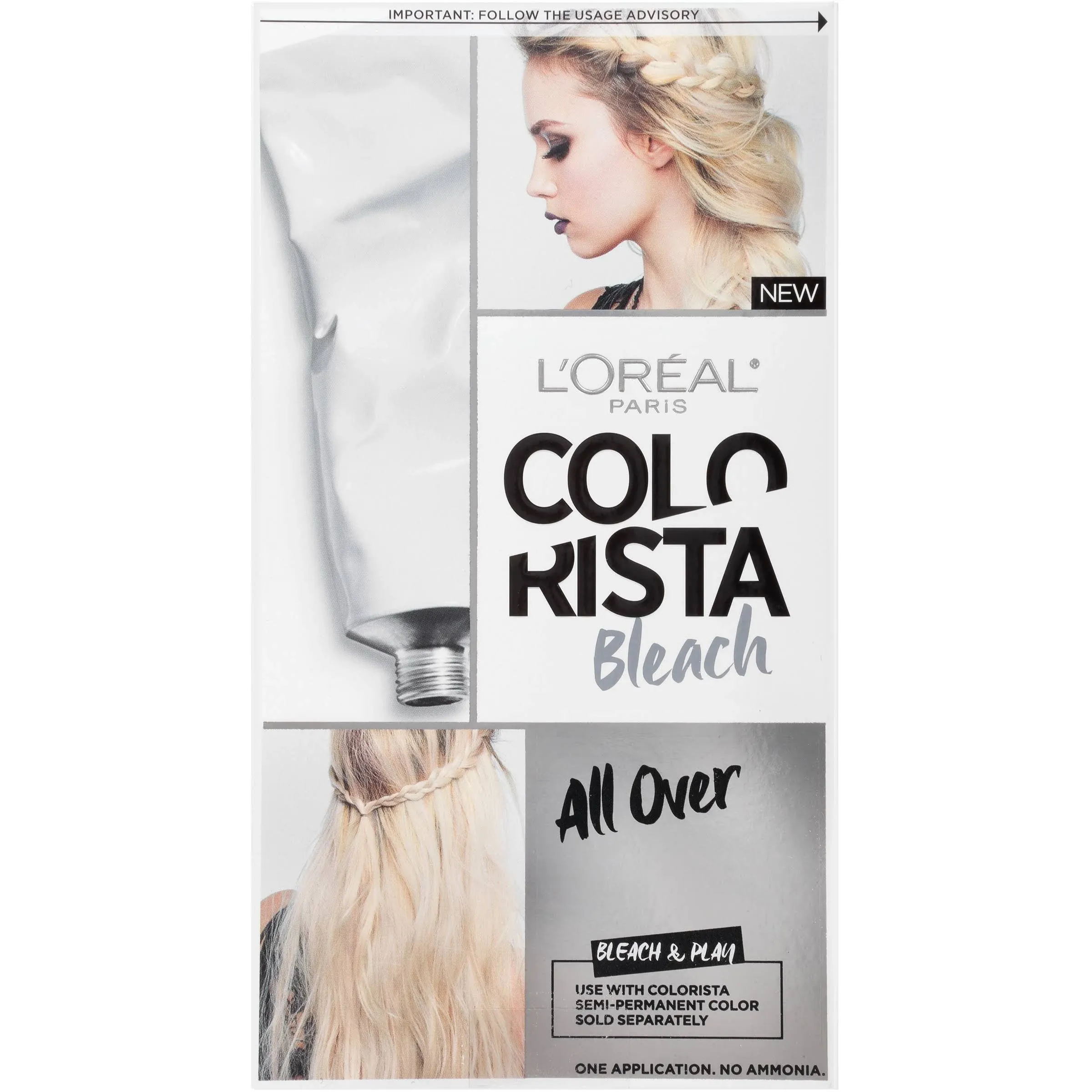 L'Oreal Paris Colorista All Over Bleach Hair Color Lightening All Over Kit - Each