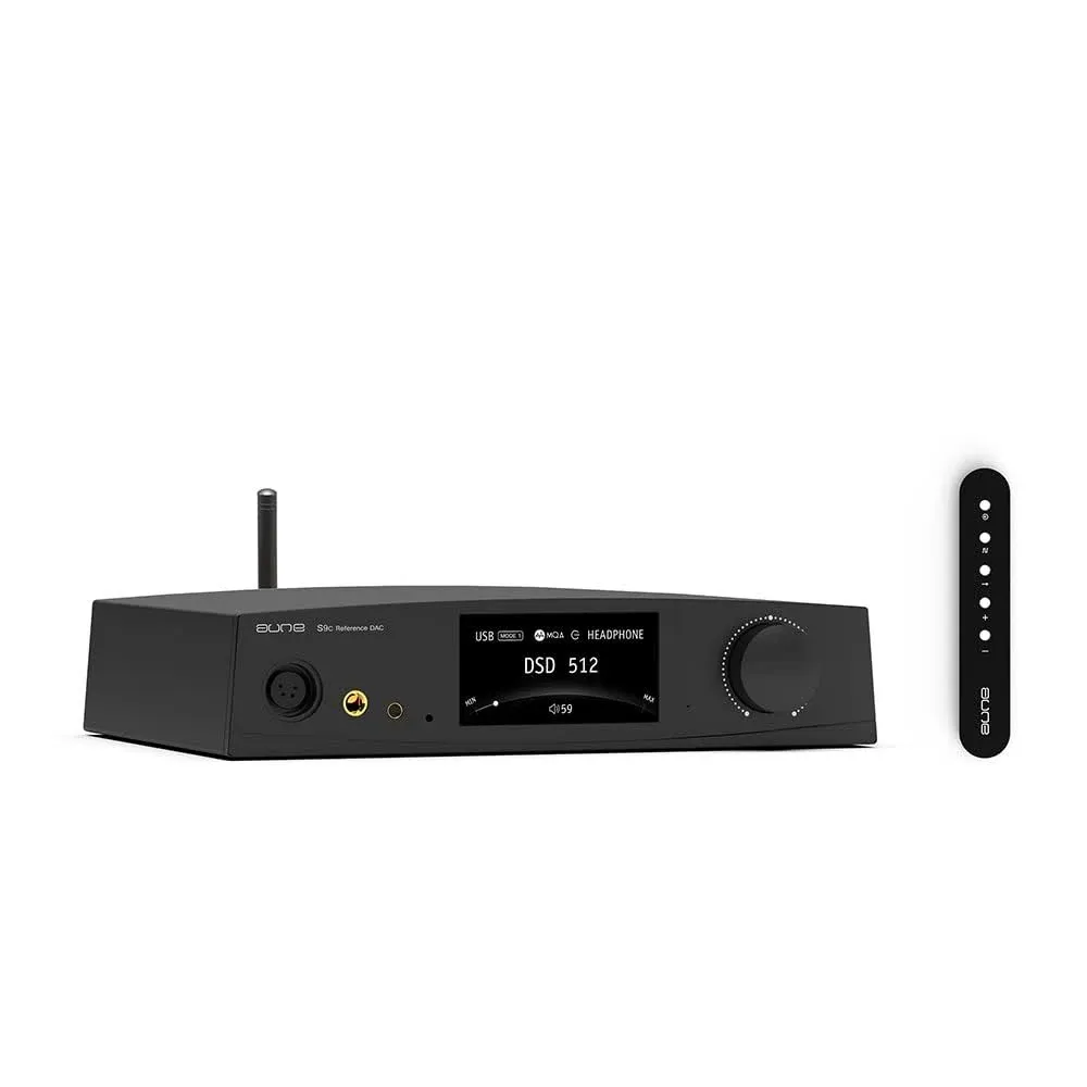 Aune S9C Pro DAC with Headphone Amp,10MHz Clock Input, 32bit/768kHz/DSD512/MQA ...