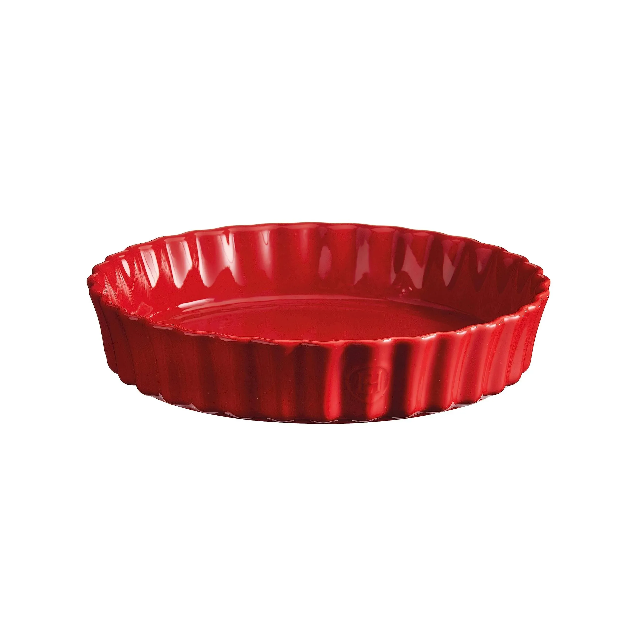 Emile Henry Deep, 2.1 Quart / 11" Tart Dish, Burgundy