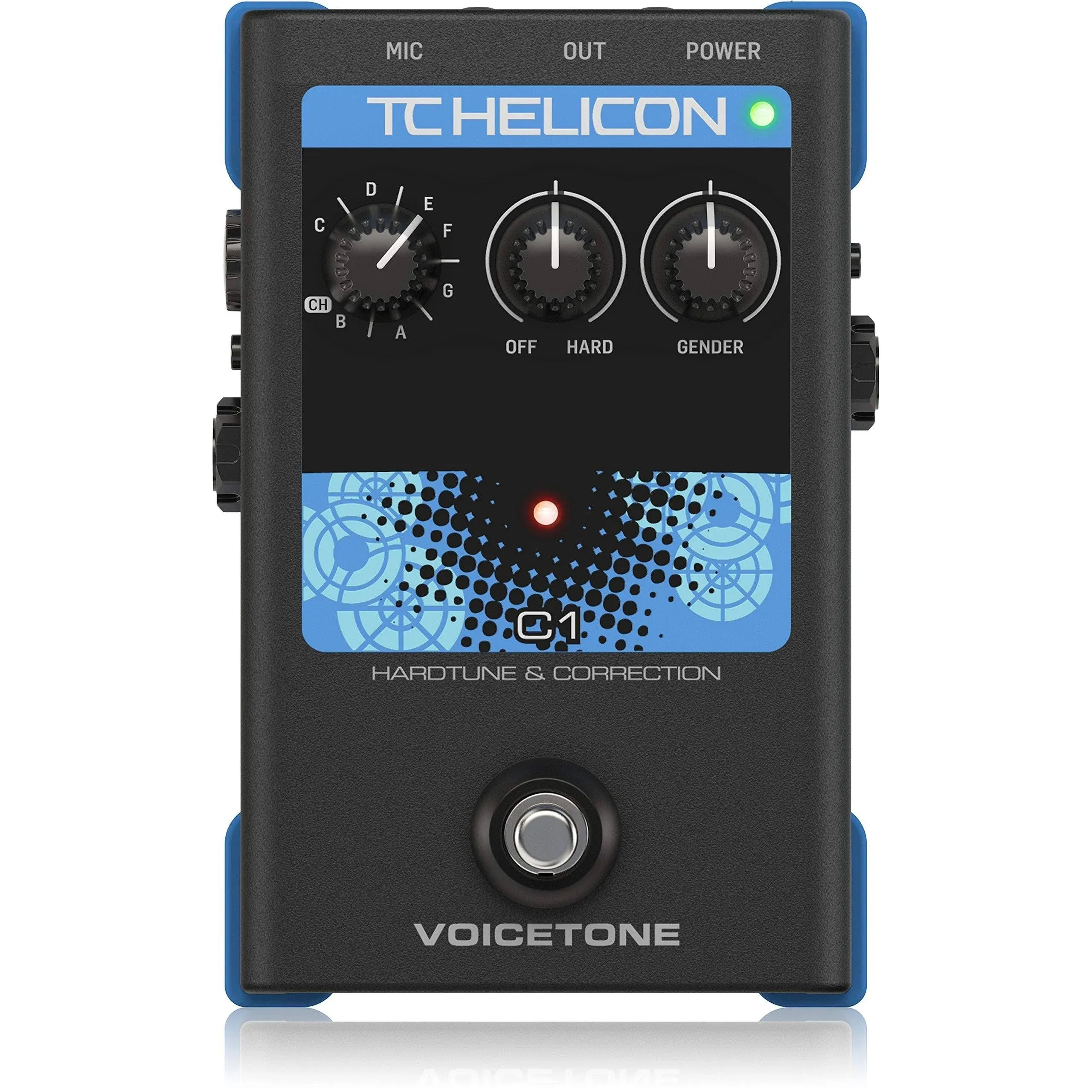 TC-Helicon VoiceTone C1 Hardtune and Pitch Correction Pedal