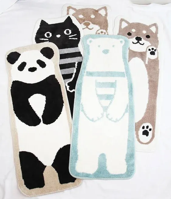 Fabbrica Home Cute Decor Floor Mat Panda Bear