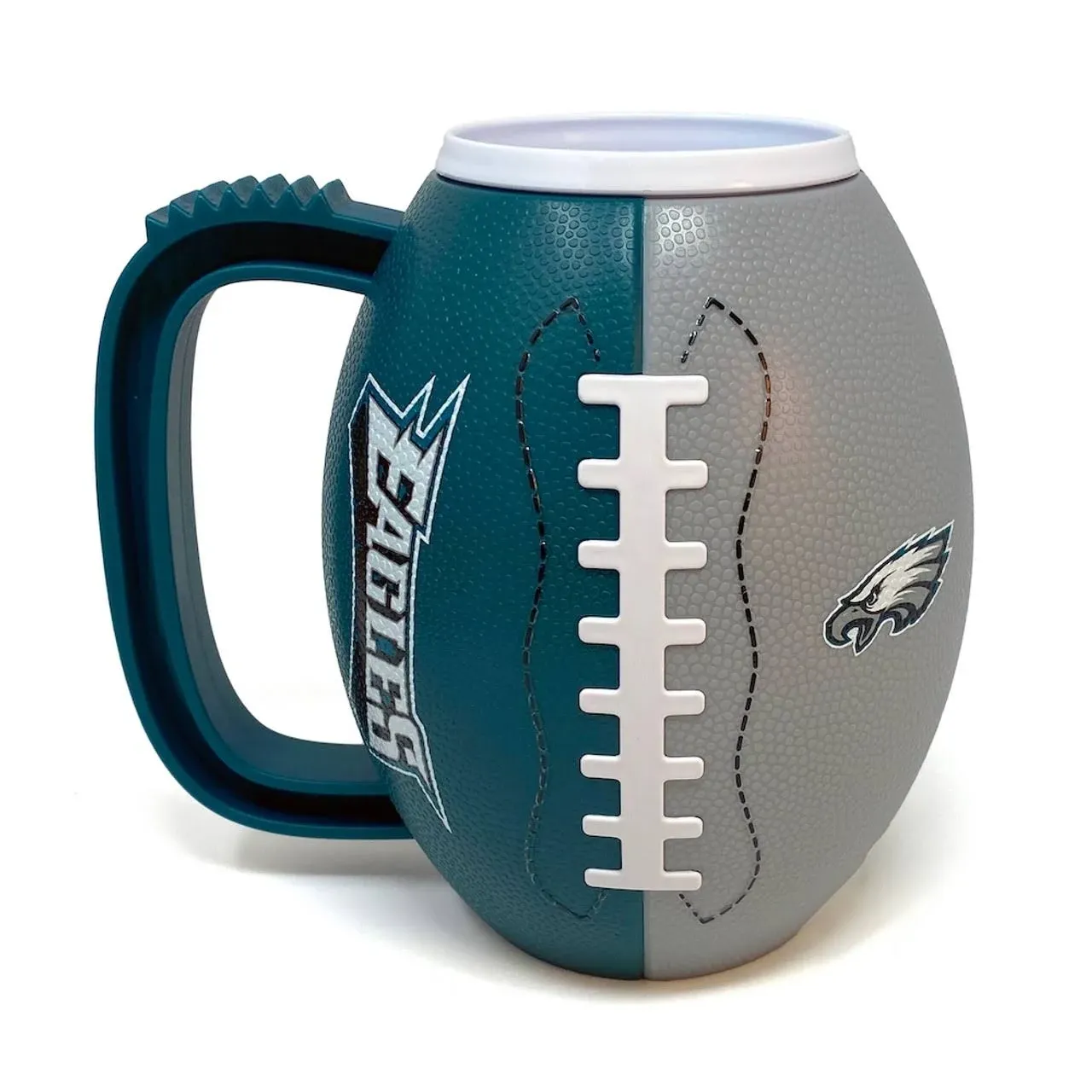 Party Animal NFL Philadelphia Eagles 3D Football Mug, Team Color,23 ounces