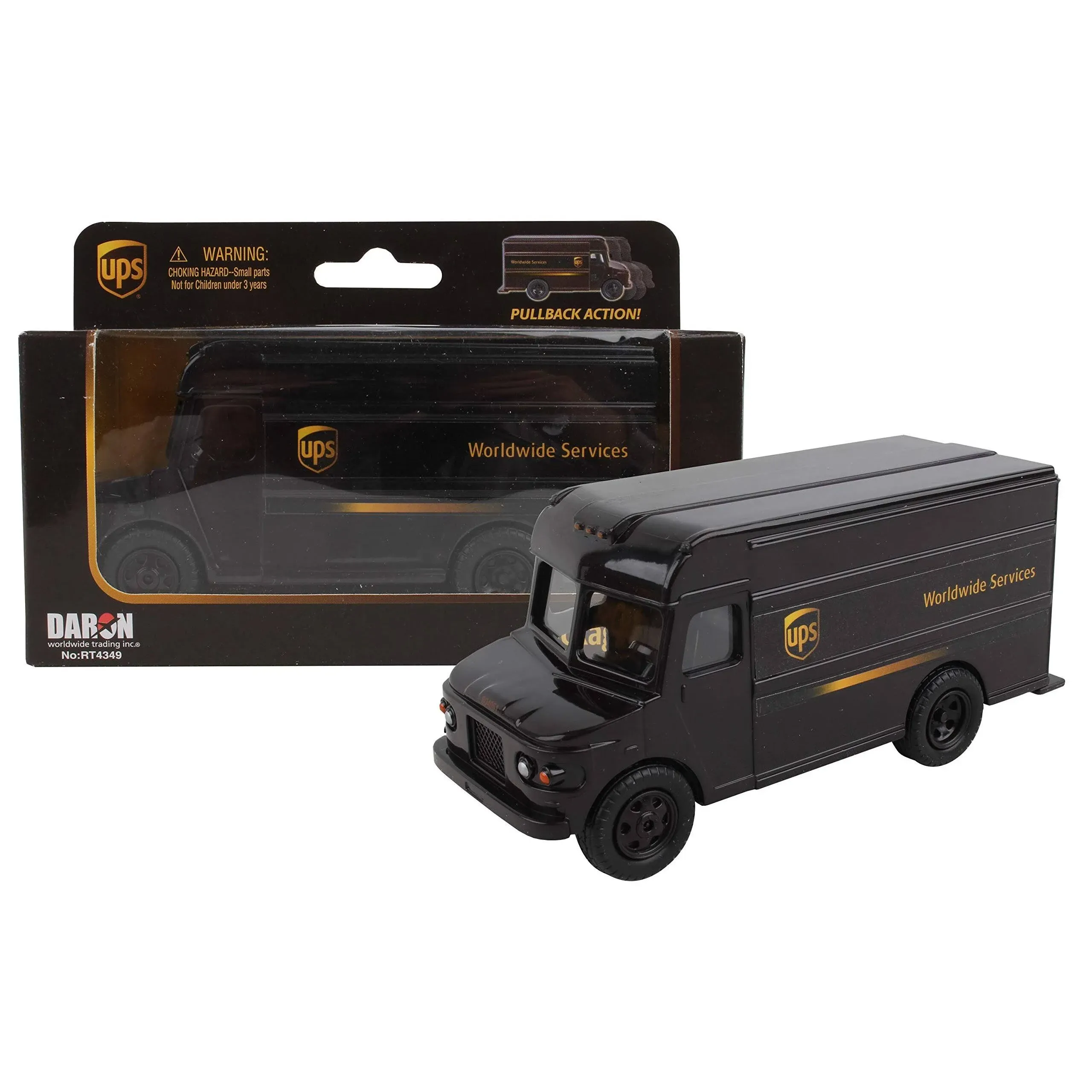 Daron UPS Pullback Package Truck