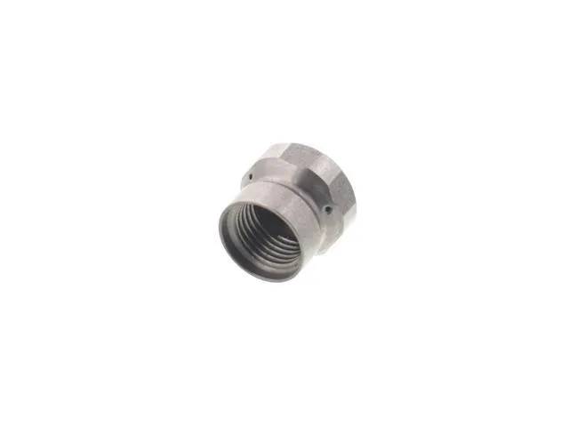 Erie Tools Button Nose 1/8" Drain Cleaning Nozzle 4.0 Orifice 5500 PSI Stainless Steel for Sewer Pipe Water Jetter