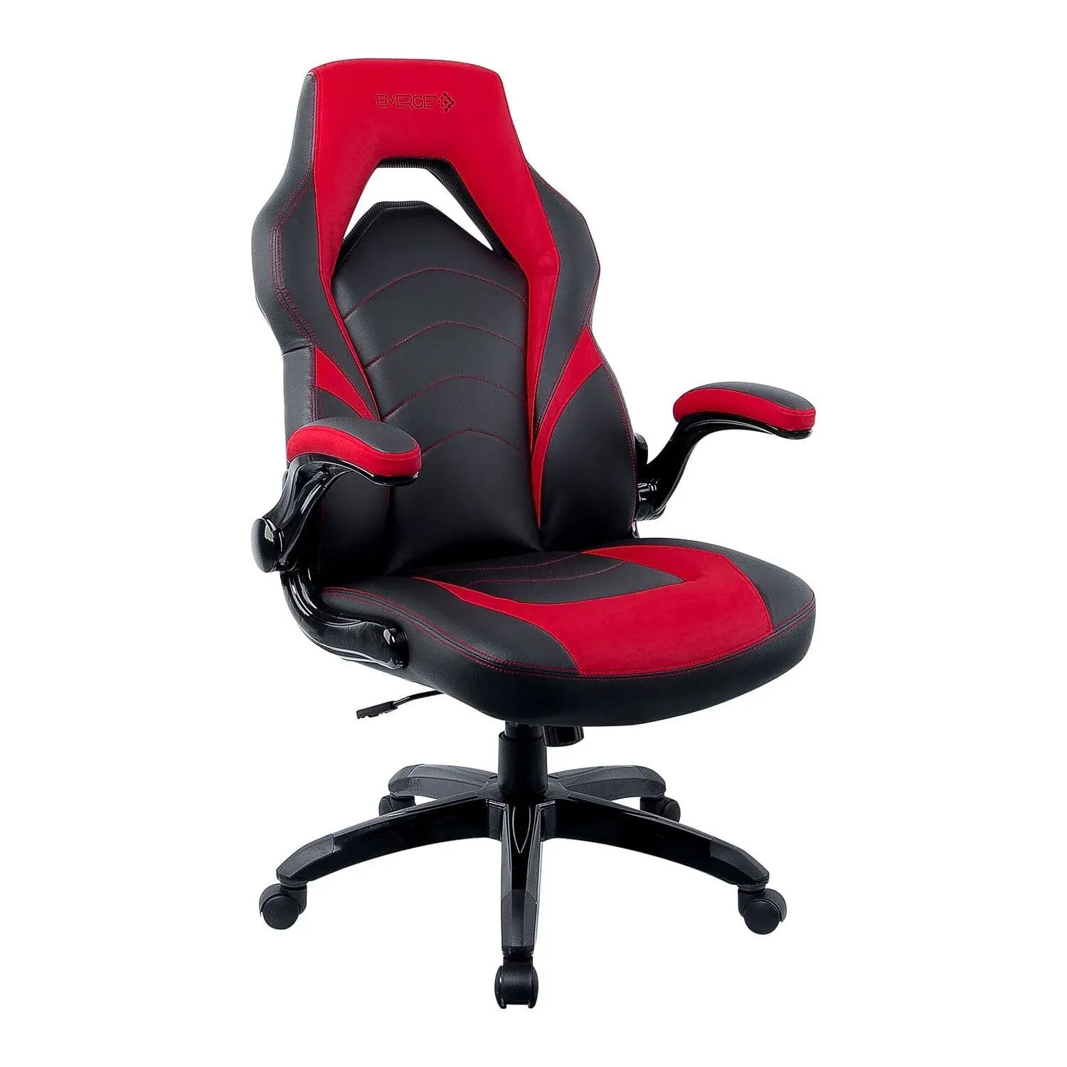 Myofficeinnovations Gaming Chair Black and Red 2710774, Size: 49.7