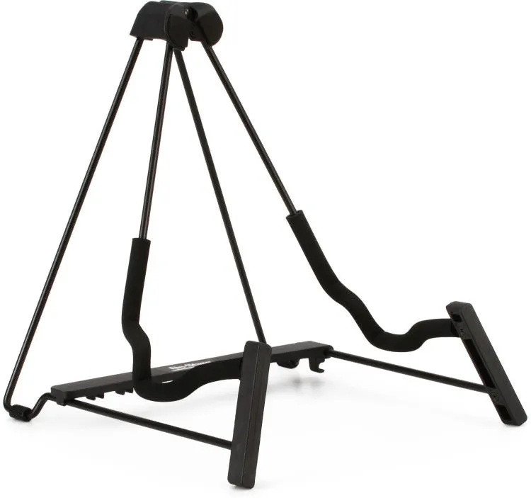 On Stage GS5000 Fold Flat Folk Guitar Stand - Black - NEW