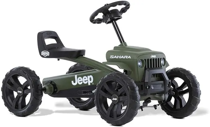 Berg JEEP Buzzy Sahara Kids Pedal Go Kart Green 2 - 5 Years