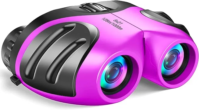 Great Toys for Girls Boys Kids Age 3-12 Shockproof Binoculars for Kid