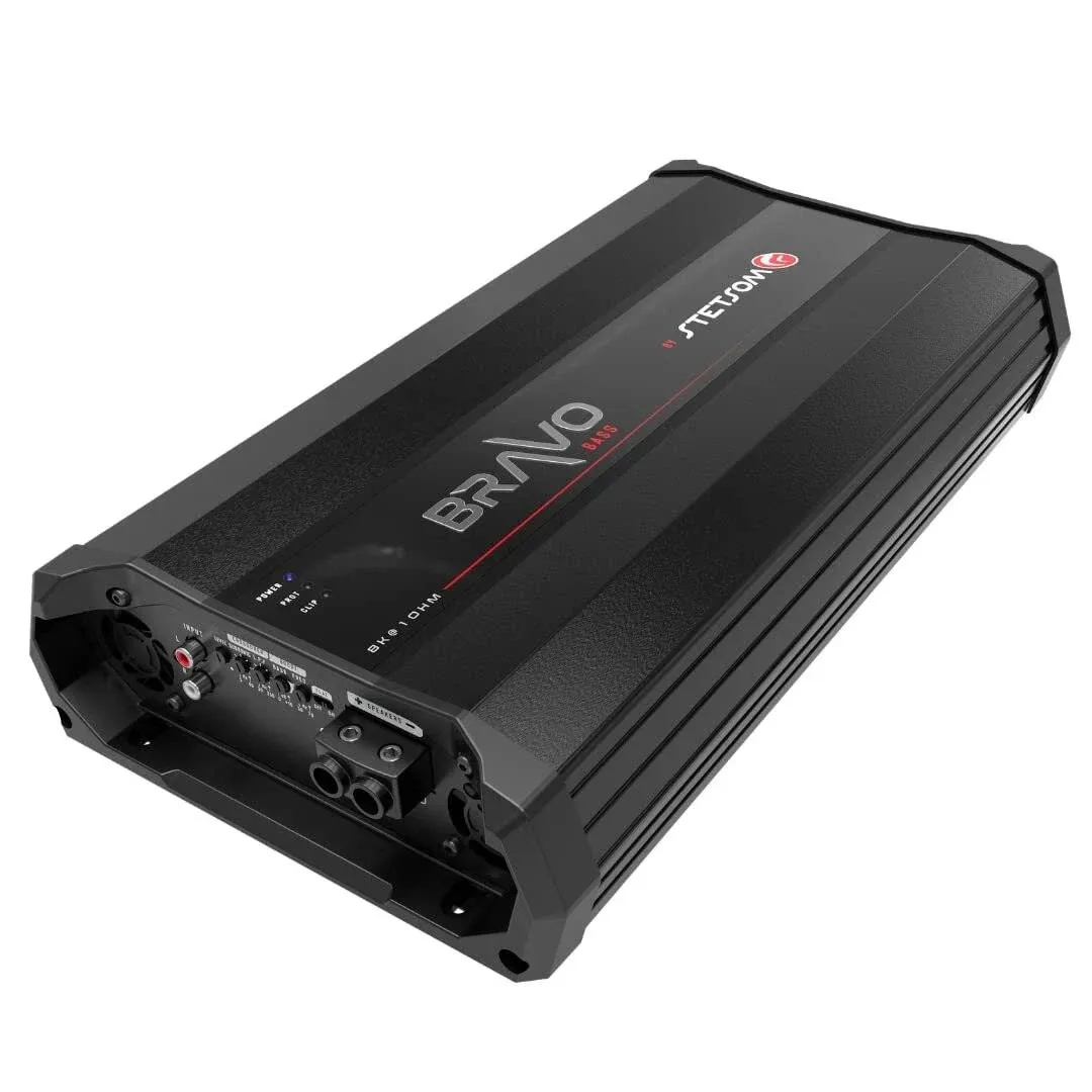 Stetsom Bravo Full 8K 1-Ohm Digital Full-Range Car Audio Amplifier