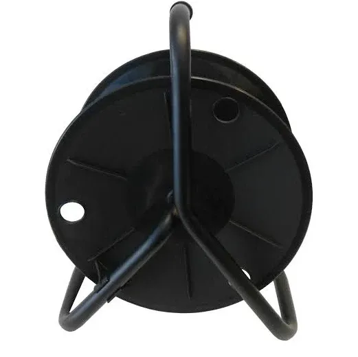 Audio2000's ADC2716B Cable Reel, Capacity: 330' of 6mm Cable, Black