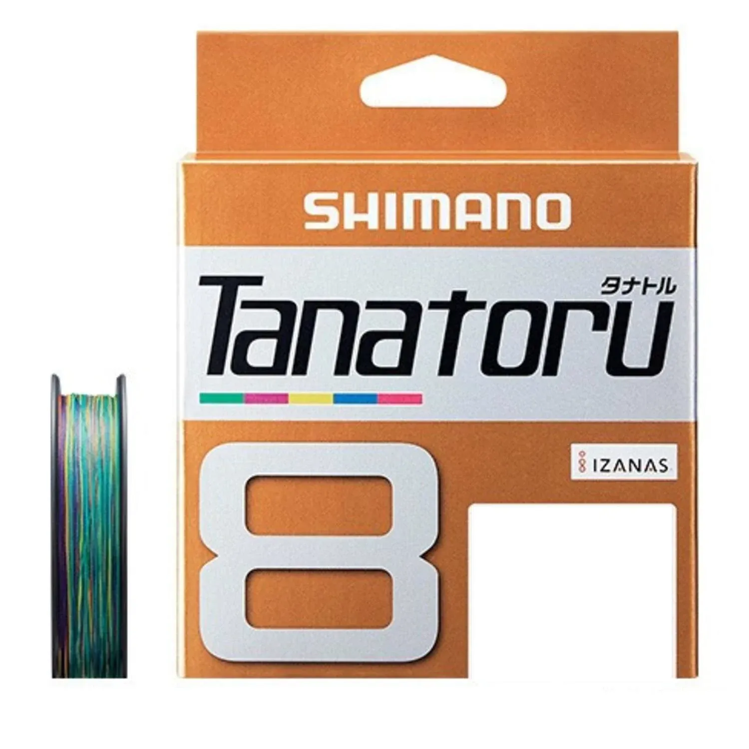 Shimano Tanatoru 8 Multicolor 300M Braided PE Fishing Line PL-F78R 1.5