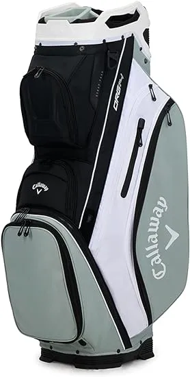 Callaway Org 14 Cart Bag (Black Charcoal White)