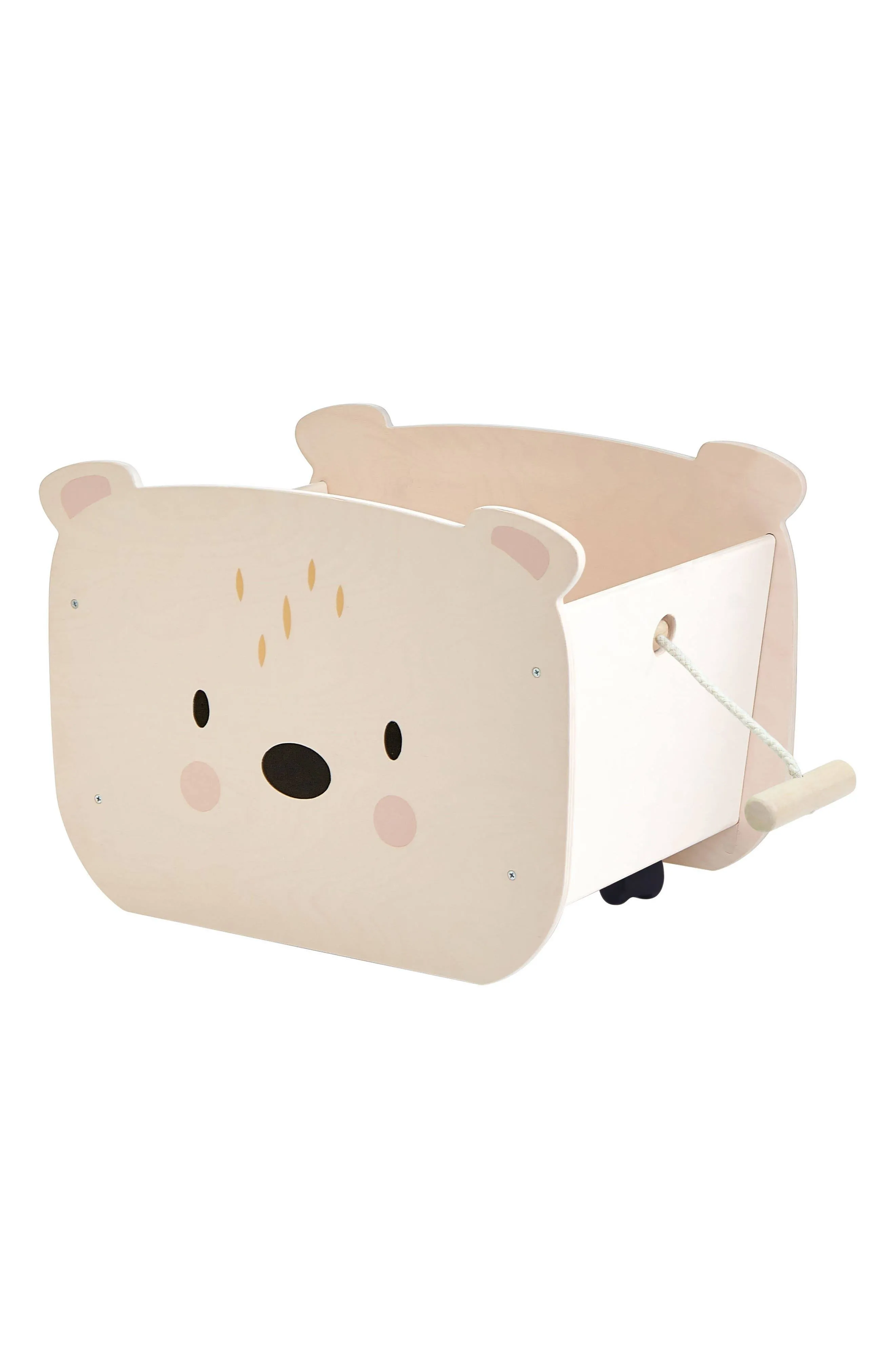 Tender Leaf Toys - Pull Along Bear Cart