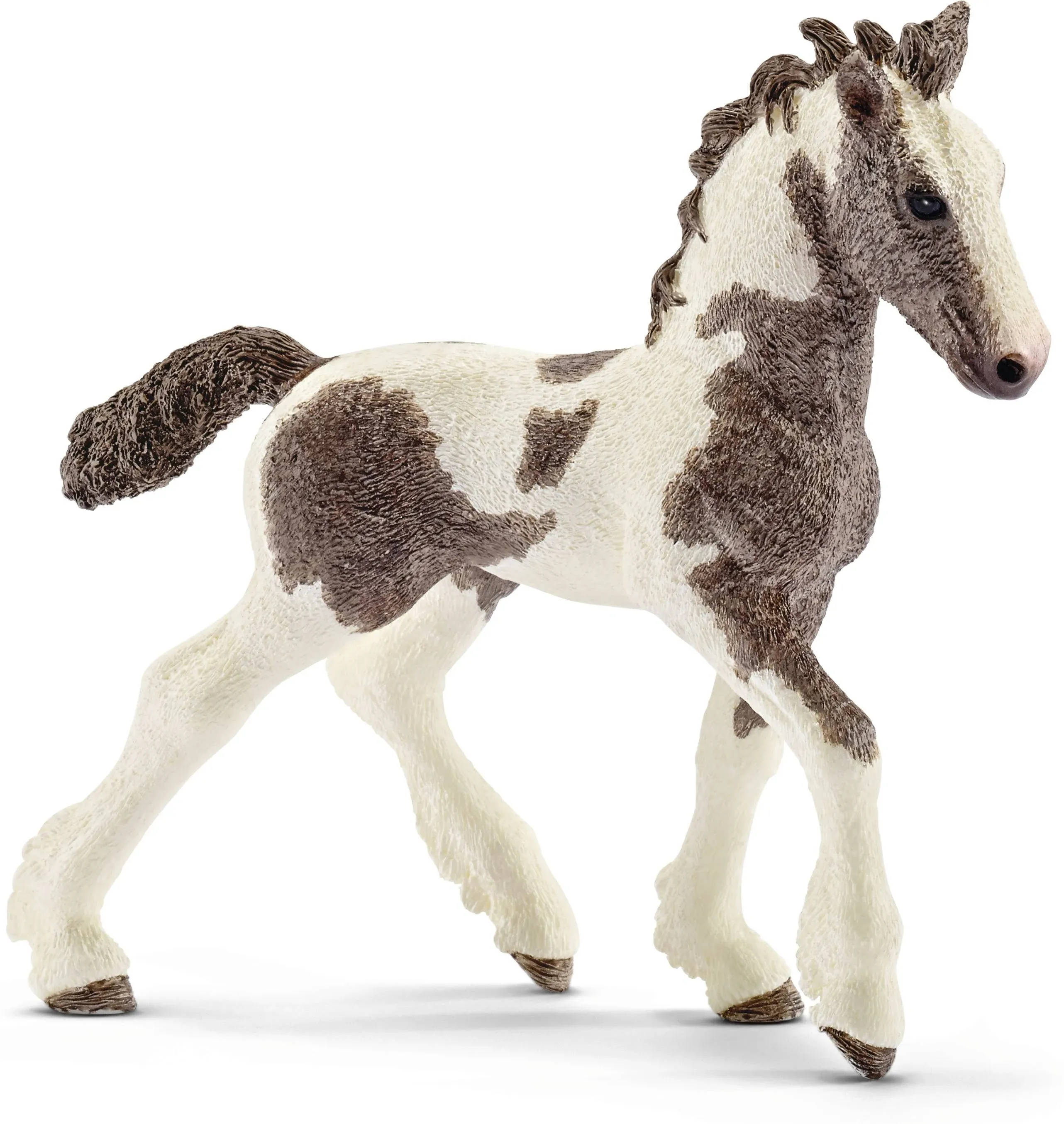 13774 Tinker Foal Figurine Brown & White