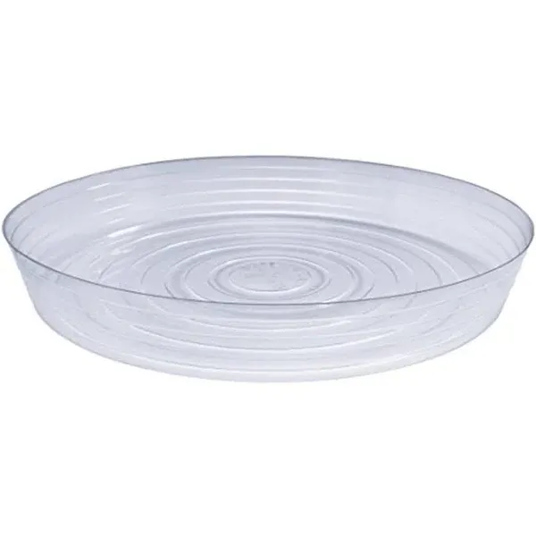 CWP Cw-2500n Vinyl Plant Saucer, 25-inch Diameter, Clear