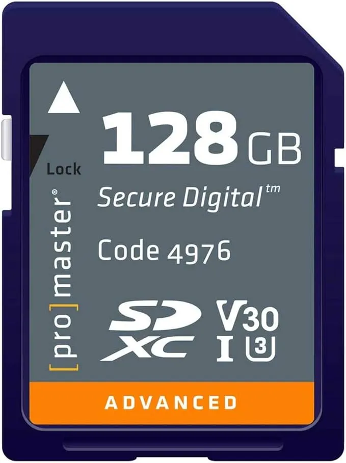 ProMaster Advanced SDXC UHS-I Memory Card - 128GB