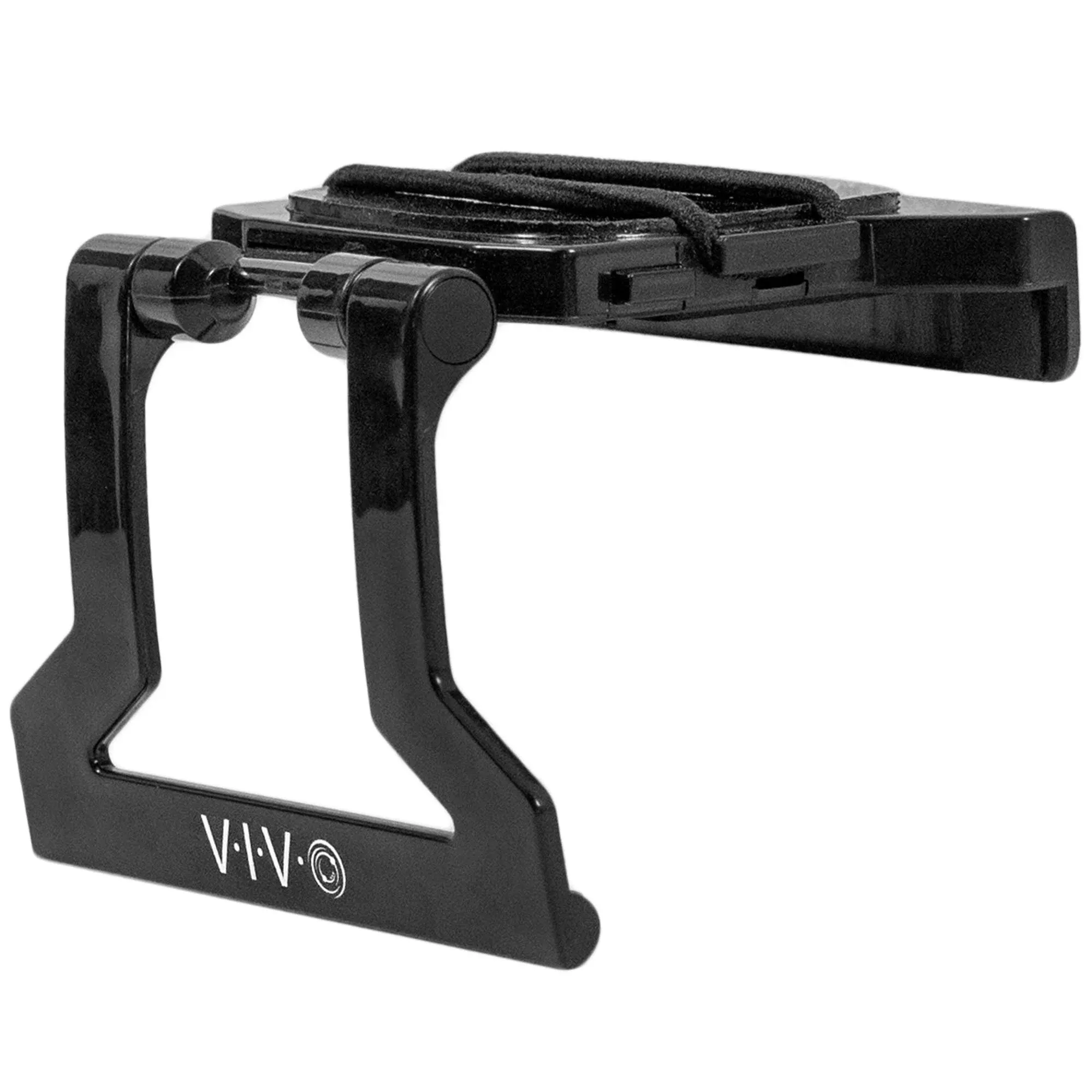 Vivo Black Adjustable TV Clip Mount Holder for Media Streaming Devices | Fits Fire TV, Roku 3, Apple TV (MOUNT-SFTV2)