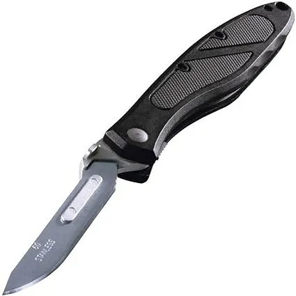 Havalon Piranta-Z Replaceable Blade Folding Knife with Zytel Grip