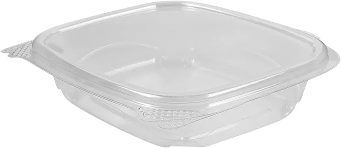 Karat 8oz PET Hinged Deli Container - 200 ct