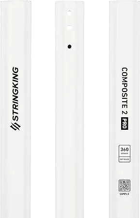 StringKing Composite 2 Pro 360 Defense Lacrosse Shaft Black