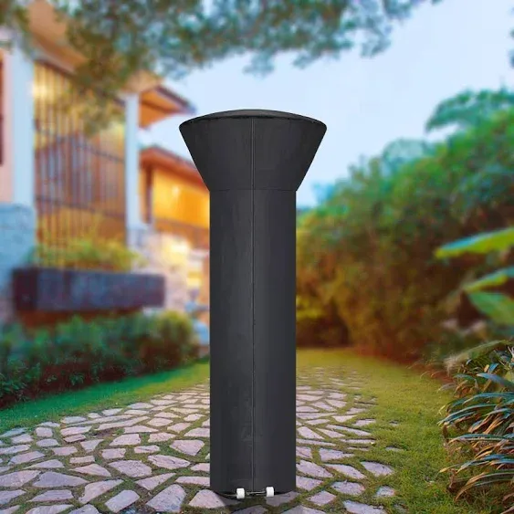 2 Pack Patio Heater Covers Waterproof with 89&#034;Height x 33&#034;Dome x 19&#034;Base 